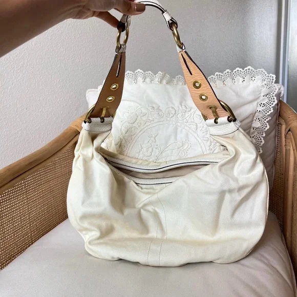 Coach Soho Canvas Buckle Hobo - Picture 4 of 5